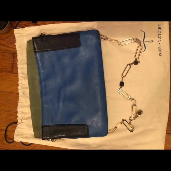 Bijou ColorBlock Pour la Victoire Leather Handbag - Picture 6 of 6